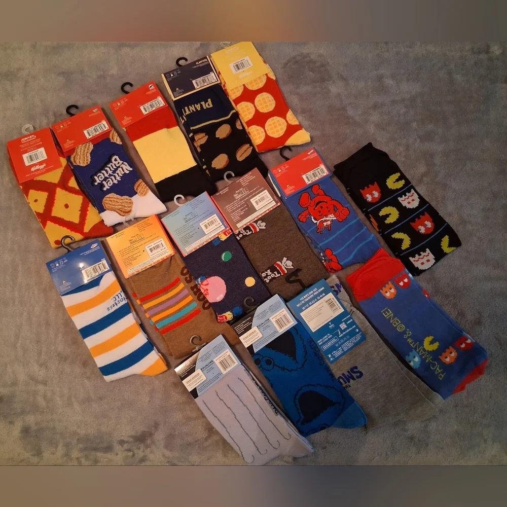 Fun Character & Snack Sock Bundle - Picture 3 of 3